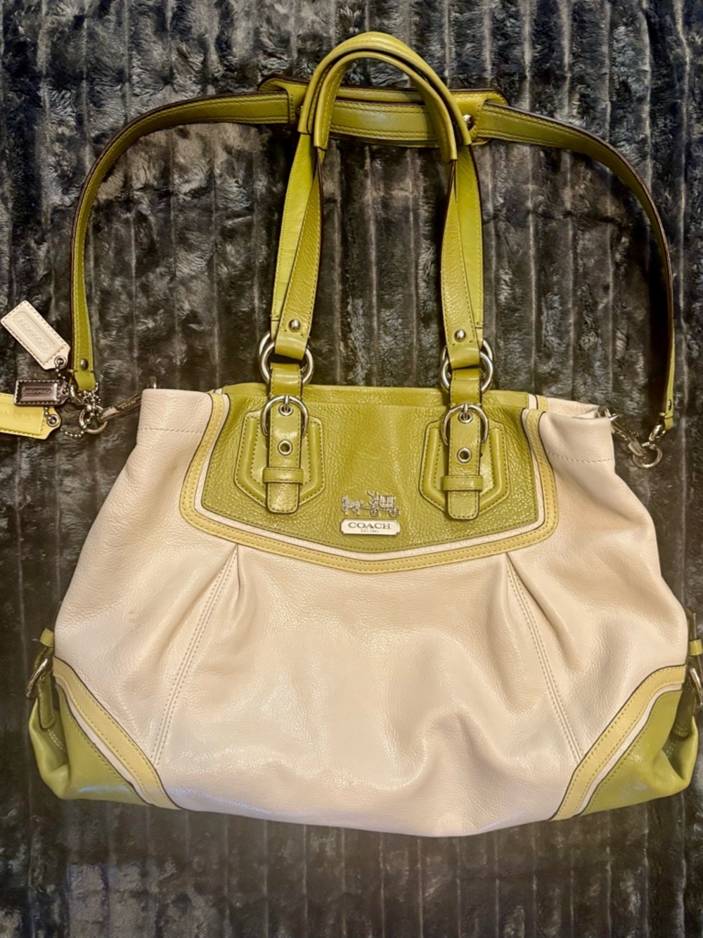 VINTAGE *Rare* COACH Madison Spectator Leather Carryall Bag 14626.